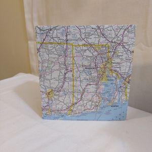 Travel the US, theme handmade Photo Album. 6.25x7x3